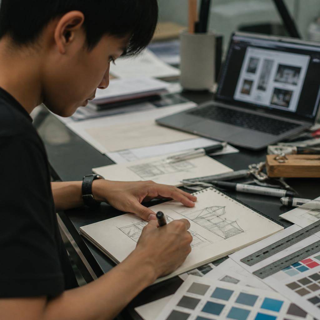 นักเรียนออกแบบควรเริ่มเรียนรู้อะไรก่อนระหว่าง Layout Typography และ Concept